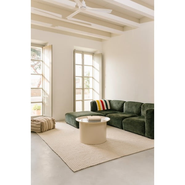 Bēšs mazgājams/ar rokām darināts vilnas paklājs 140x200 cm Unexpected Wool – Lorena Canals-image-1