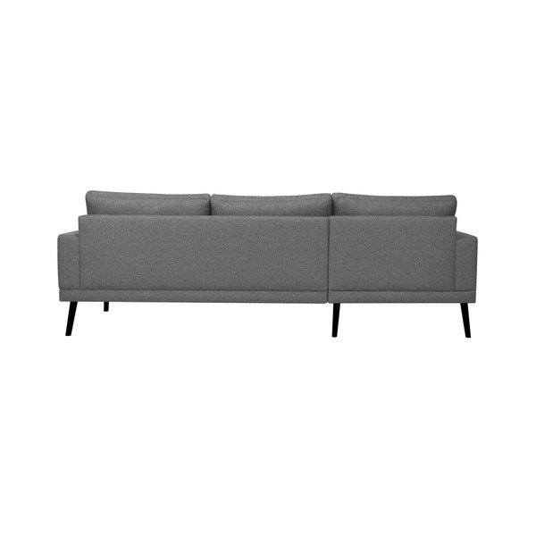 Tumši pelēks stūra dīvāns Windsor & Co. Rigel, kreisais stūris-image-1