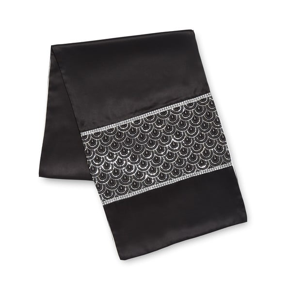 Galda celiņš no mikrosatīna 32x220 cm Deco Sequin – Catherine Lansfield-image-2
