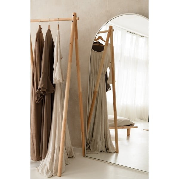 Drēbju statīvs no priedes koka dabīgā tonī Hongi – Karup Design-image-4