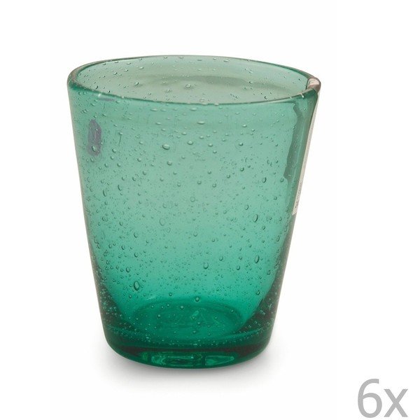 6 ūdens glāžu komplekts Villa d'Este Tiffany