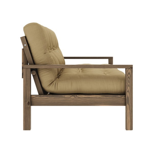 Sinepju dzeltens salokāms dīvāns 205 cm Knob – Karup Design-image-4