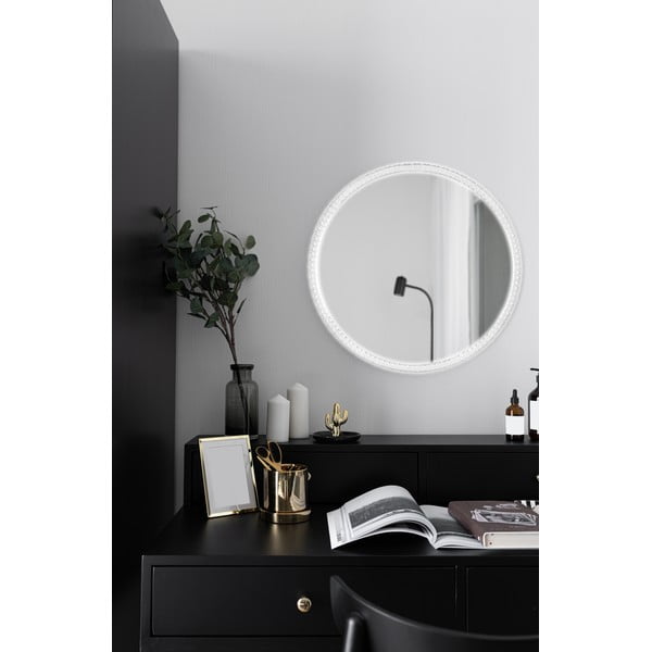 Sienas spogulis ar gaismu ø 60 cm Yuna – Mirrors and More-image-2