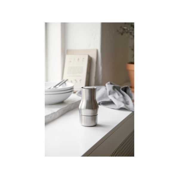 Matētas sudraba krāsas nerūsējošā tērauda dzirnaviņas Dorotea – Gense-image-1