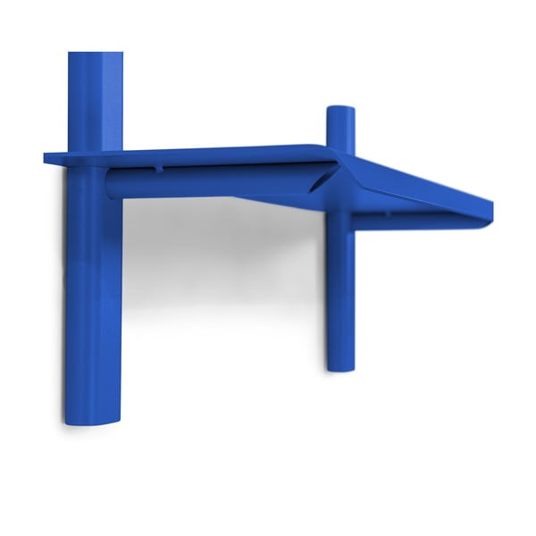 Zils metāla sienas plaukts 60 cm Hola – Spinder Design-image-3