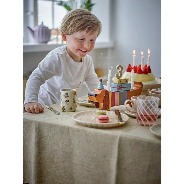 Koka svečturis Charlie – Bloomingville Mini-image-2