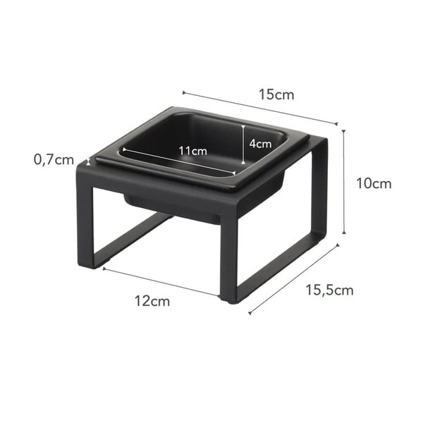 Keramikas bļoda ar pamatni mājdzīvniekiem Tower – YAMAZAKI-image-4
