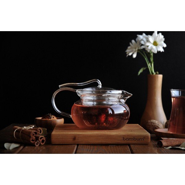 Stikla tējkanna ar kanēli, 600 ml-image-2