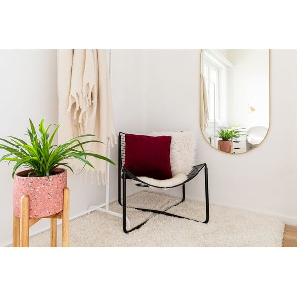 Tumši violets spilvens Tiseco Home Studio Velvety, 45 x 45 cm-image-1