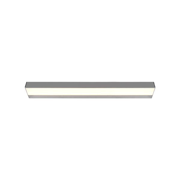 LED sienas lampa sudraba krāsā (garums 60 cm) Rocco – Trio-image-2
