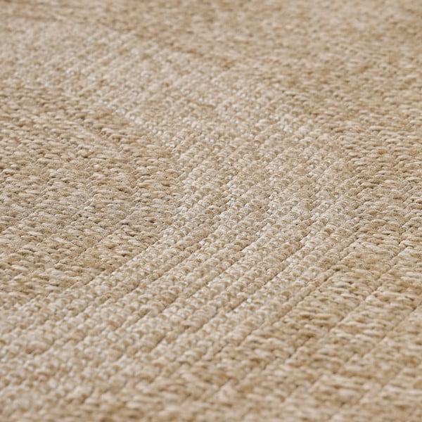 Bēšs apaļš āra paklājs ø 120 cm Comilla – Ayyildiz Carpets-image-2