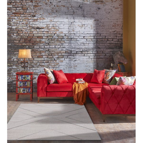 Krēmkrāsas paklājs 80x160 cm Lori – FD-image-1