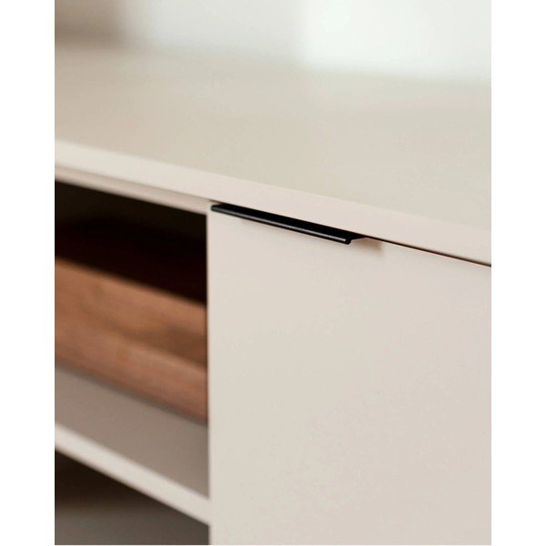 Pelēkbēšs TV galdiņš 189x61x42 cm Mod – noo.ma-image-4