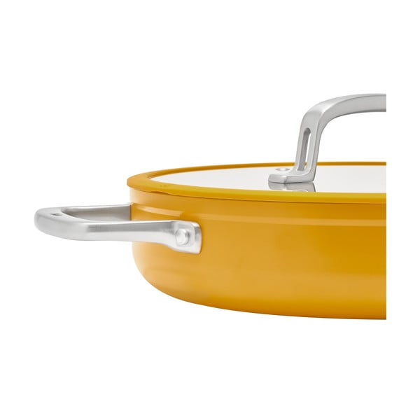 Panna ar vāku/ar keramikas pārklājumu ø 28 cm tegame Meda 3.0 – FABINI-image-4