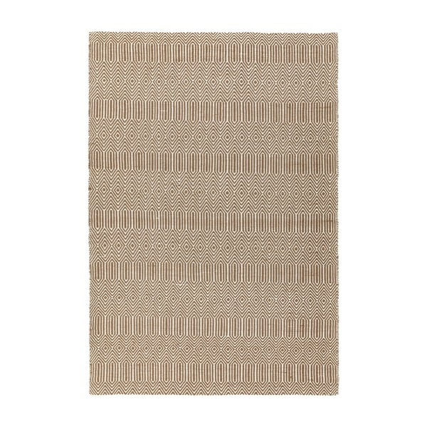 Gaiši brūns vilnas paklājs 200x300 cm Sloan – Asiatic Carpets