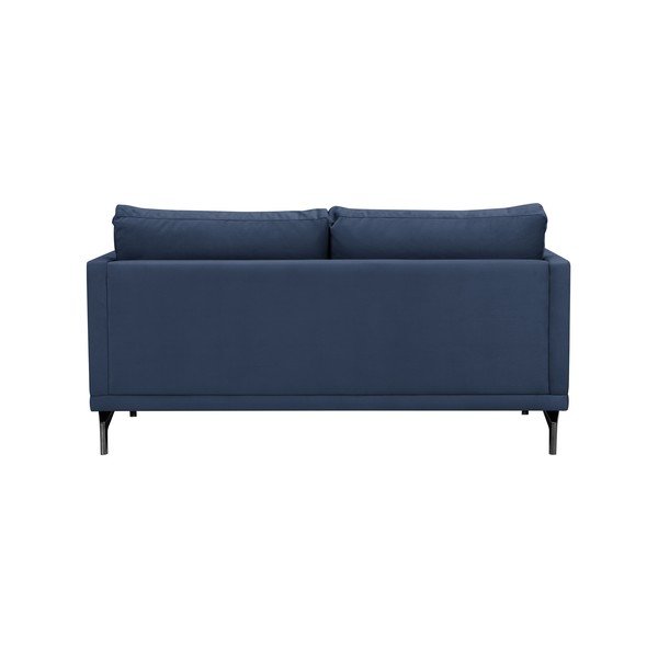 Tumši zils dīvāns ar melnu kāju balstu Windsor & Co Sofas Jupiter-image-3