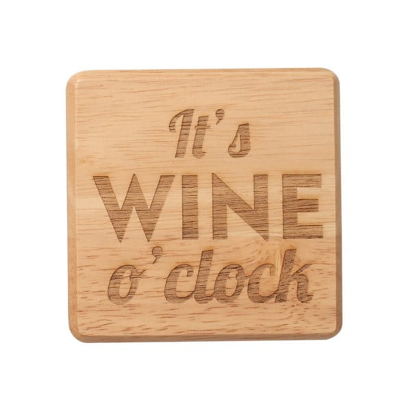 Eksotiskā koka paliktnis T&G Woodware It's Wine O'Clock