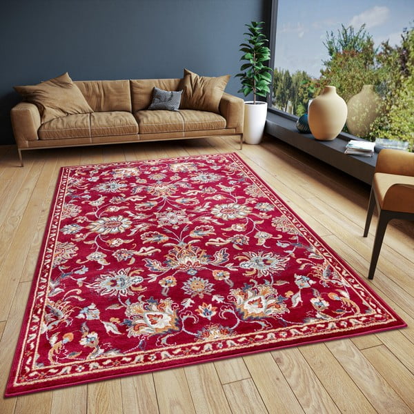 Sarkans paklājs 200x280 cm Orient Caracci – Hanse Home-image-1