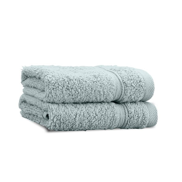 Dūmakaini zaļi frotē kokvilnas dvieļi (2 gab.) 30x30 cm Zero Twist – Catherine Lansfield