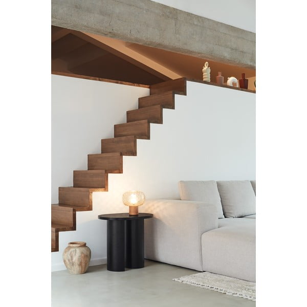 Izvelkamais oškoka imitācijas sānu galdiņš 60x45 cm Nori – Teulat-image-2