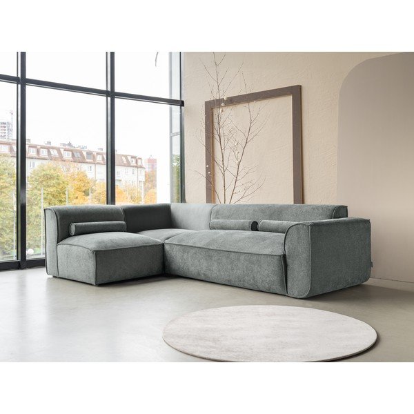 Gaiši zaļš stūra dīvāns (ar kreiso stūri) Flex Felix – Miuform-image-3