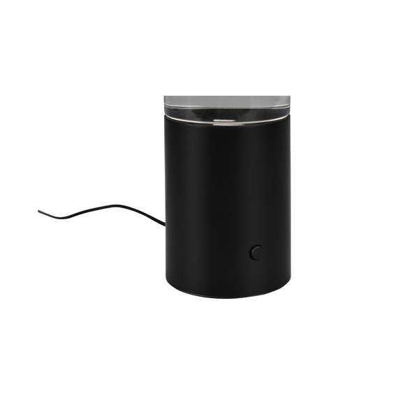 Matēti melna LED galda lampa ar tālvadību (augstums 34 cm) Tornado – Reality-image-4