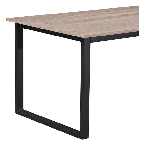 Ēdamgalds ar ozolkoka imitācijas galda virsmu 90x160 cm Luton – Støraa-image-4