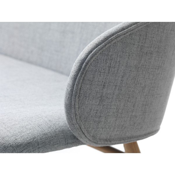 Pelēks dīvāns Unique Furniture Teno, platums 121 cm-image-1