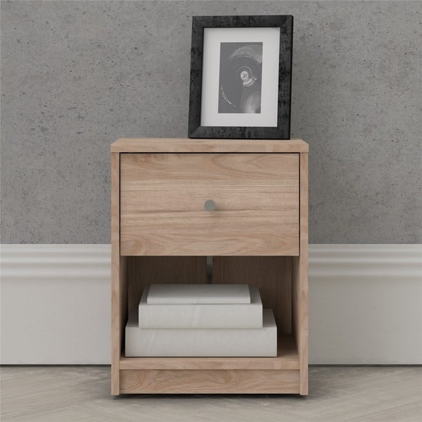 Naktsgaldiņš ar plauktiem un ozolkoka imitāciju May – Tvilum-image-4