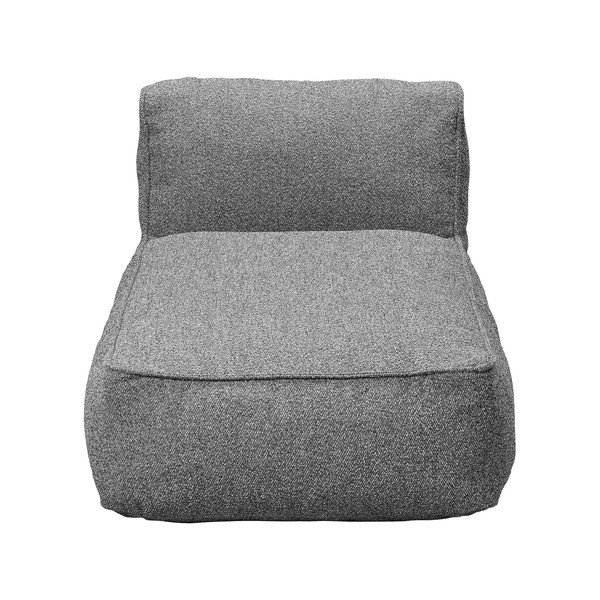 Pelēks modulārais dārza dīvāns (ar zvilni) Grow – Blomus