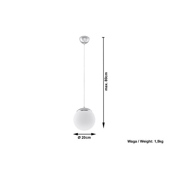 Balta griestu lampa Sollux Bianco 20-image-2