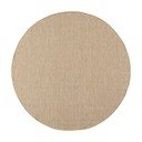 Bēšs apaļš iekštelpu un āra paklājs ø 80 cm Mira 1450 – Ayyildiz Carpets