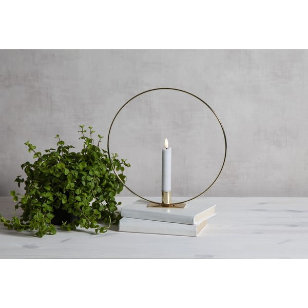 Zelta krāsas gaismas dekors Flamme Table – Star Trading-image-2