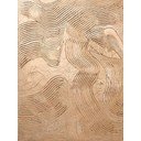 Ar rokām apgleznota glezna 88x118 cm Metallic Brown – Malerifabrikken