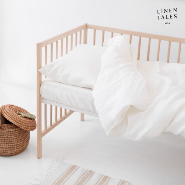 Lina bērnu gultas veļa 100x140 cm – Linen Tales-image-2