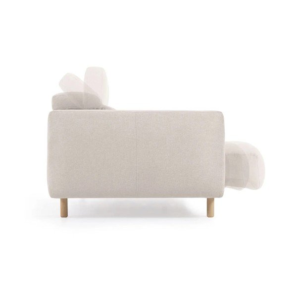 Smilškrāsas dīvāns 215 cm Singa – Kave Home-image-2