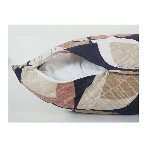 Brūna vienguļamā gultas veļa no krepa auduma 140x200 cm Autumn Leaf – B.E.S.-image-2