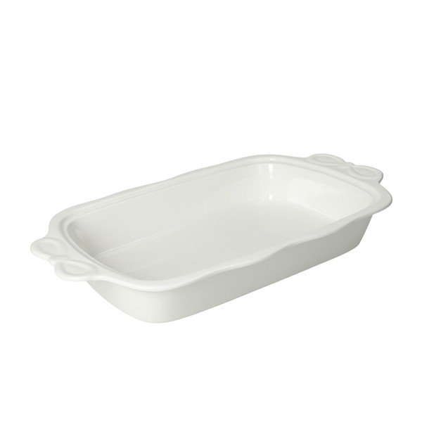 Cepšanas trauks no sintētiskā kaula porcelāna 23x37,5 cm Fiocco – Brandani