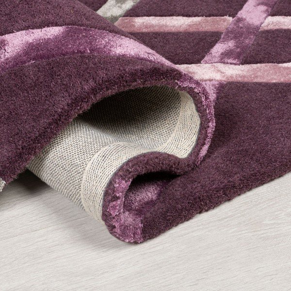 Violets viskozes paklājs Flair Rugs Trellis, 160 x 230 cm-image-1