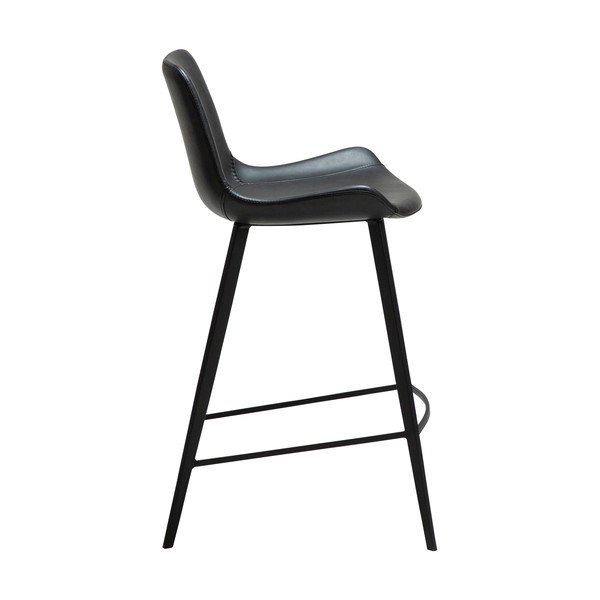 Melns bāra krēsls (sēdekļa augstums 65 cm) Hype – DAN-FORM Denmark-image-2