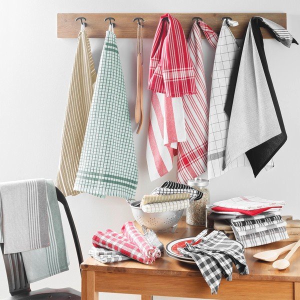 Kokvilnas trauku dvieļi (3 gab.) 50x70 cm Vibrato – douceur d'intérieur-image-1