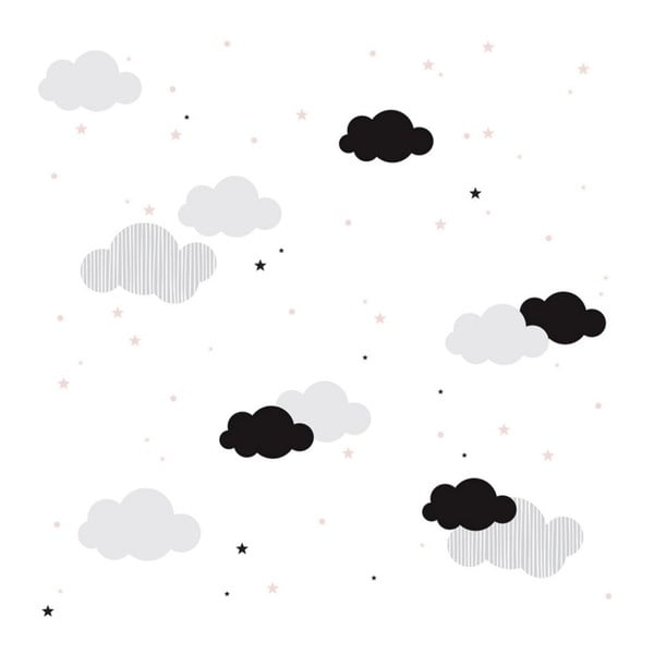 Bērnu tapetes 50x280 cm Clouds – Dekornik