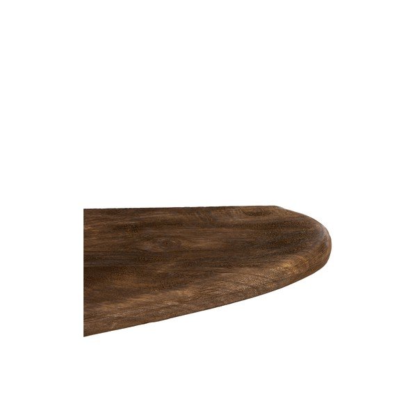 Tumša dabīga toņa mango masīvkoka sienas plaukts 49 cm Ginosu – Light & Living-image-2
