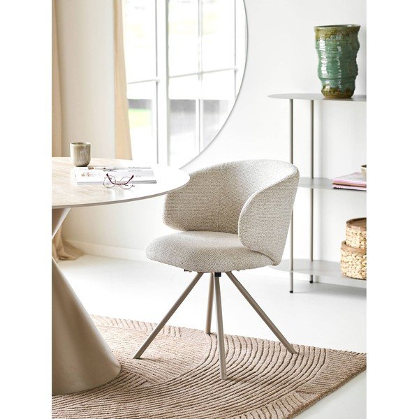 Bēšs polsterēts pusdienu krēsls Fulham – House Nordic-image-1