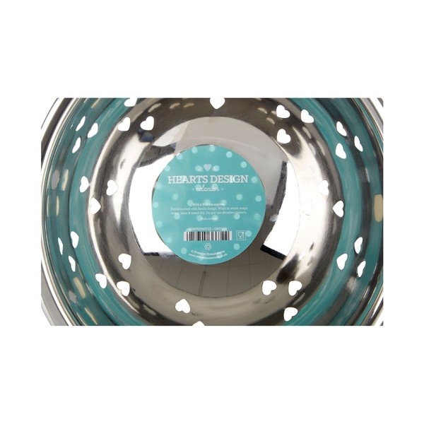 Balts durstvēris ar sirsniņām Premier Housewares Hearts-image-3