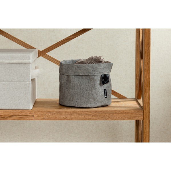 Tekstila uzglabāšanas grozs ø 20x20 cm Soft Storage Round – Bigso-image-2