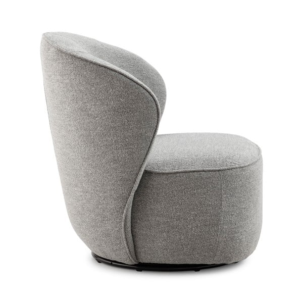 Gaiši pelēks grozāms atpūtas krēsls Edna – MOME-image-2