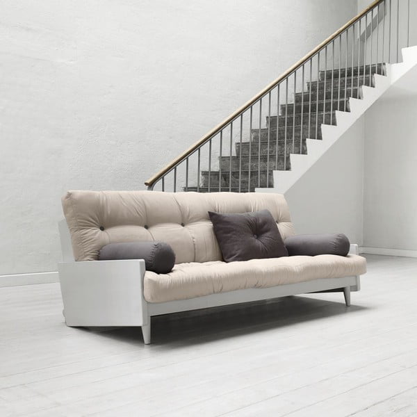 Dīvāns gulta Karup Indie Cool Gray/Vision/Gris