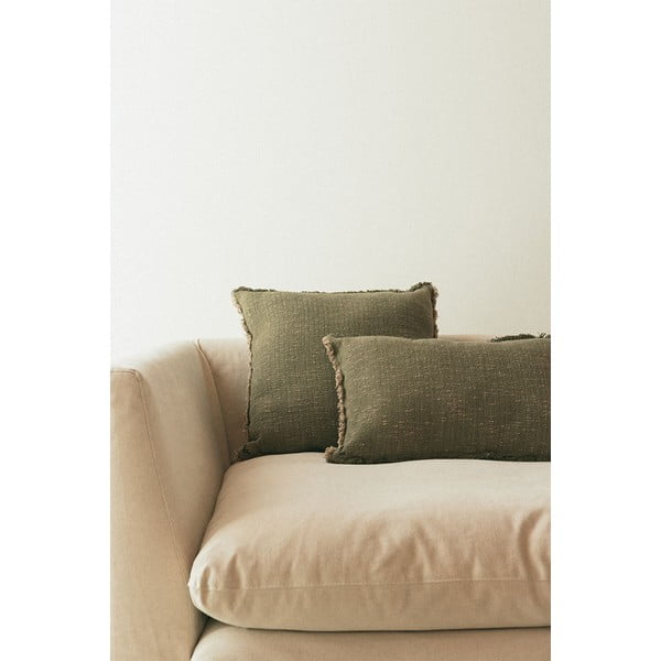 Kokvilnas dekoratīvais spilvens 45x45 cm Handloom – Lorena Canals-image-1