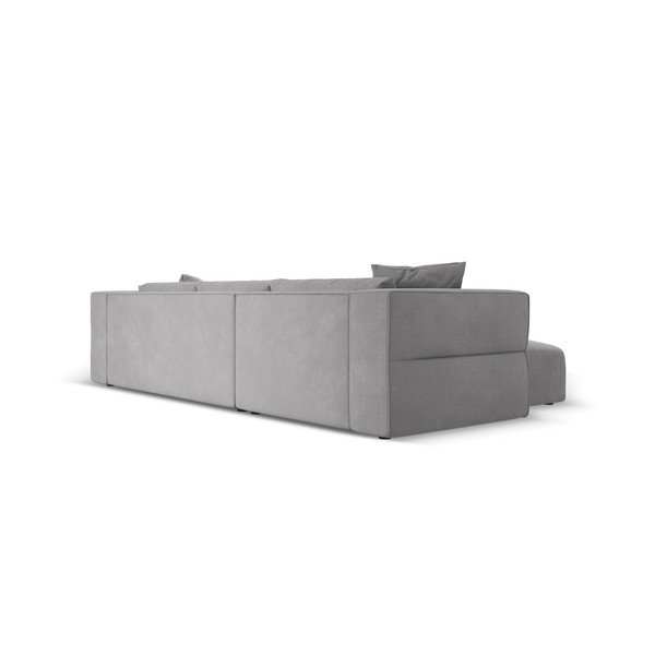 Gaiši pelēks stūra dīvāns (ar kreiso stūri) Esther – Milo Casa-image-4